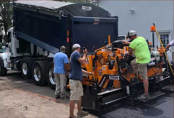 Asphalt paving on the Eastern Shore of Maryland and Delaware